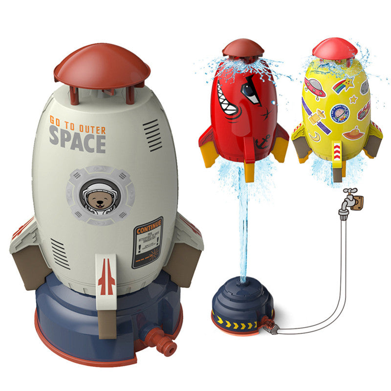 Rocket Garden Sprinkler — Sit Back & Let It Rain