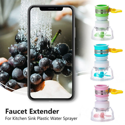 360° Faucet Extender — Stop the Splash, Start the Flow